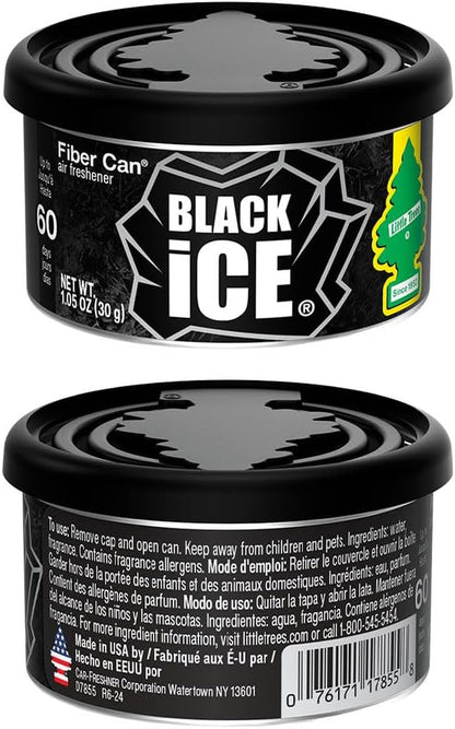Car Air Freshener. Fiber Can Provides a Long-Lasting Scent for Auto or Home. Recycled Fiber. Black Ice, 4 Air Fresheners