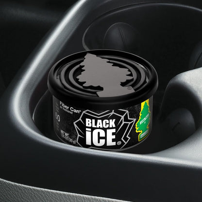 Car Air Freshener. Fiber Can Provides a Long-Lasting Scent for Auto or Home. Recycled Fiber. Black Ice, 4 Air Fresheners