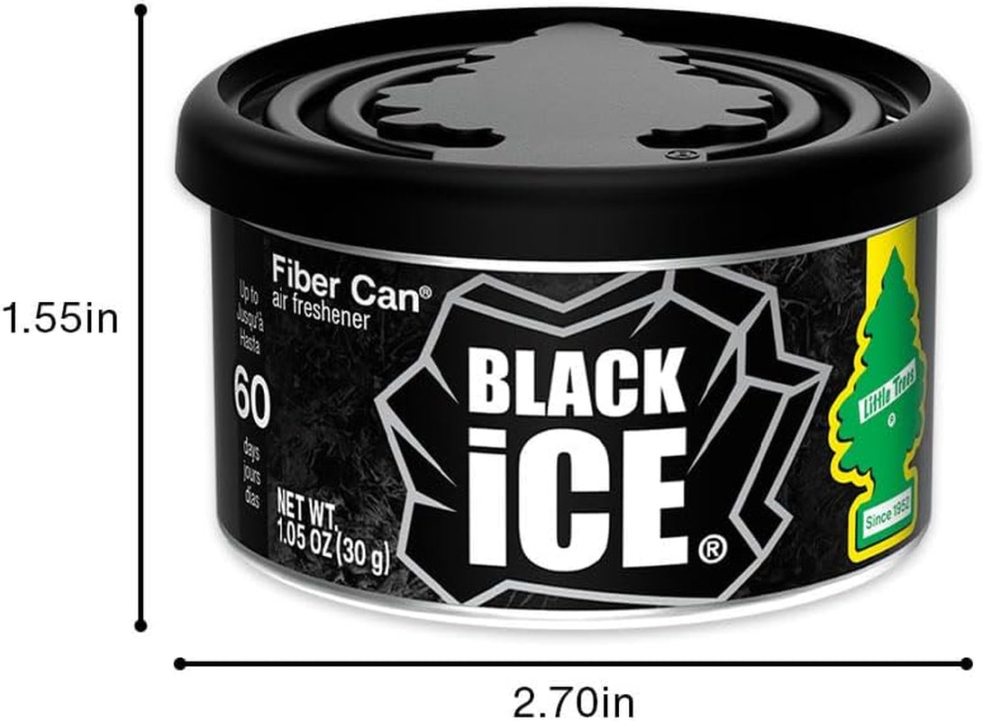 Car Air Freshener. Fiber Can Provides a Long-Lasting Scent for Auto or Home. Recycled Fiber. Black Ice, 4 Air Fresheners